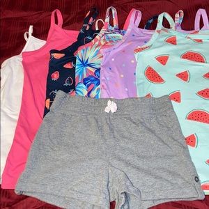 Summer Bundle of Girls Tank tops
